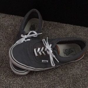 Gray men’s VANS size 8.5